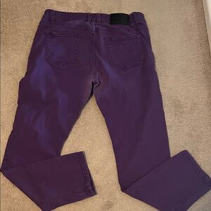 Victorious Men's Straight Purple Denim Jeans- W38, L32, *Great condition*